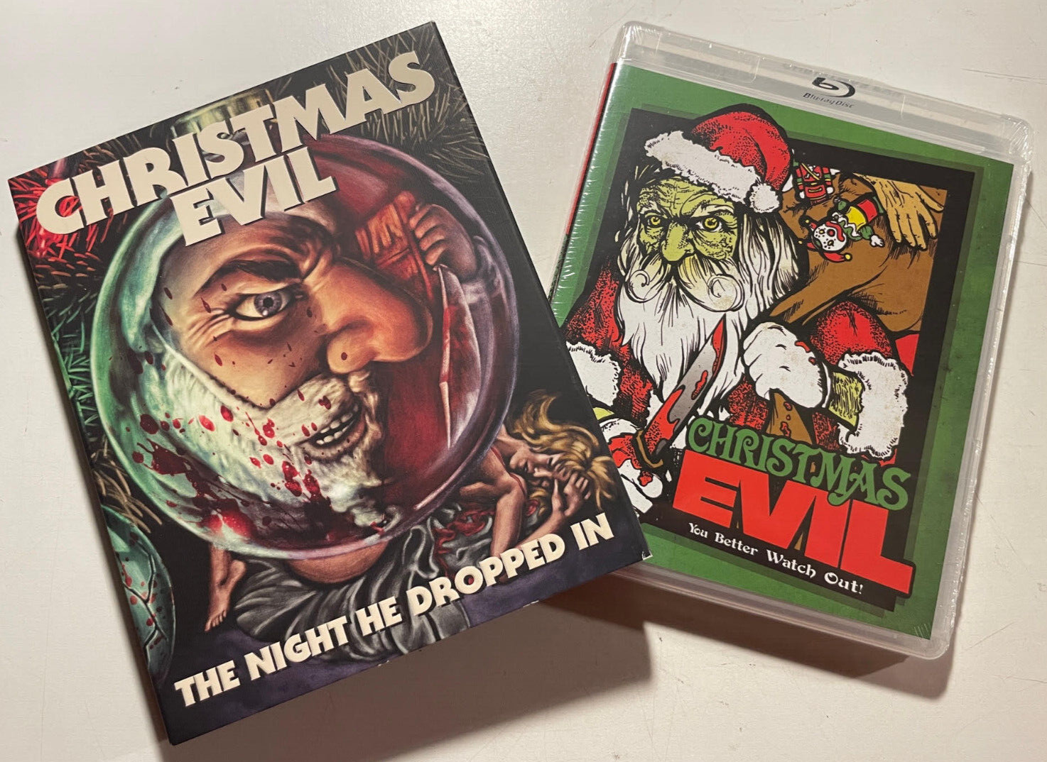 BRAND NEW SEALED Christmas Evil Blu Ray Vinegar Syndrome
