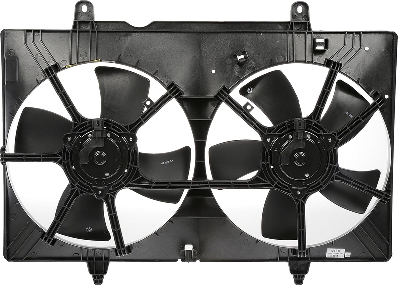 Dual Radiator Cooling Fan Assembly Without Controller for Nissan Quest 2004-2009