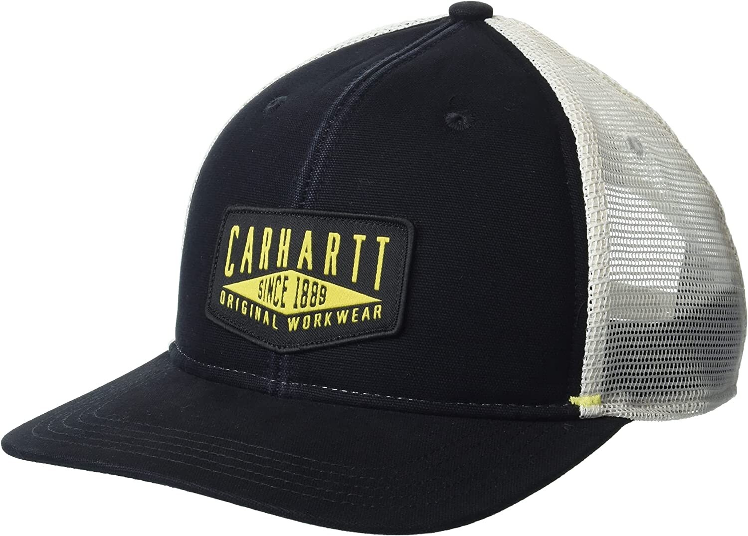 CARHARTT CANVAS WORKWEAR PATCH CAP Mens Hat Black/White One