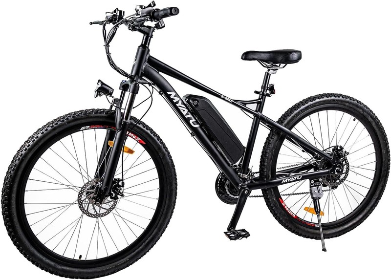 Myatu E-Mountainbike 27,5'' Elektrofahrrad 250w 36v 12,5ah Ebike Shimano 21-Gang