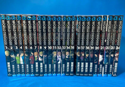 World Trigger 1-24 Complete Set Manga Comics Aihara Daisuke Shueisha Japanese