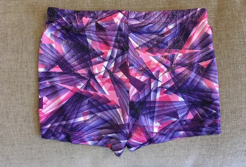 Girls Future Star Shorts Dance Gymnastics Size L