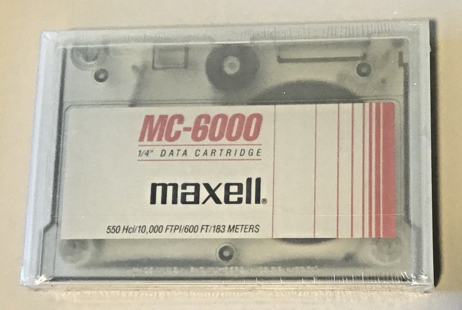 NEW - FACTORY SEALED  -  MAXELL MC6000 1/4