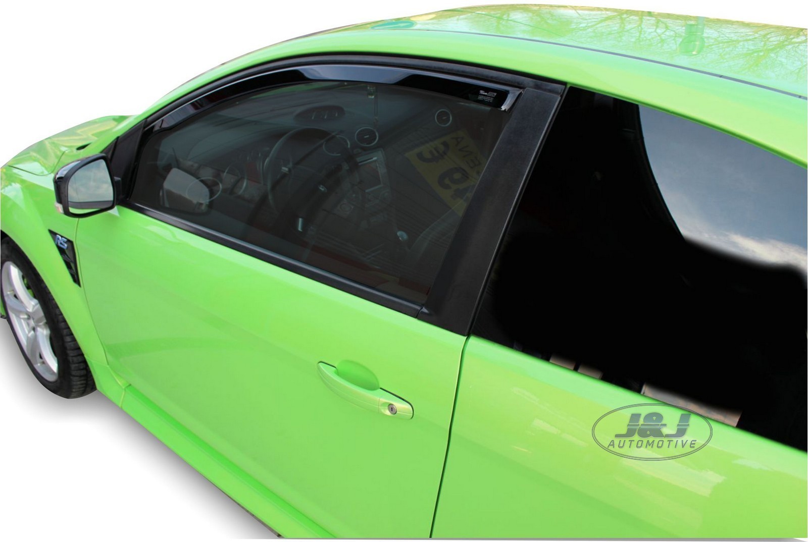 FORD FOCUS mk2 3doors HTB ST 20042010 Front wind deflectors 2pc HEKO