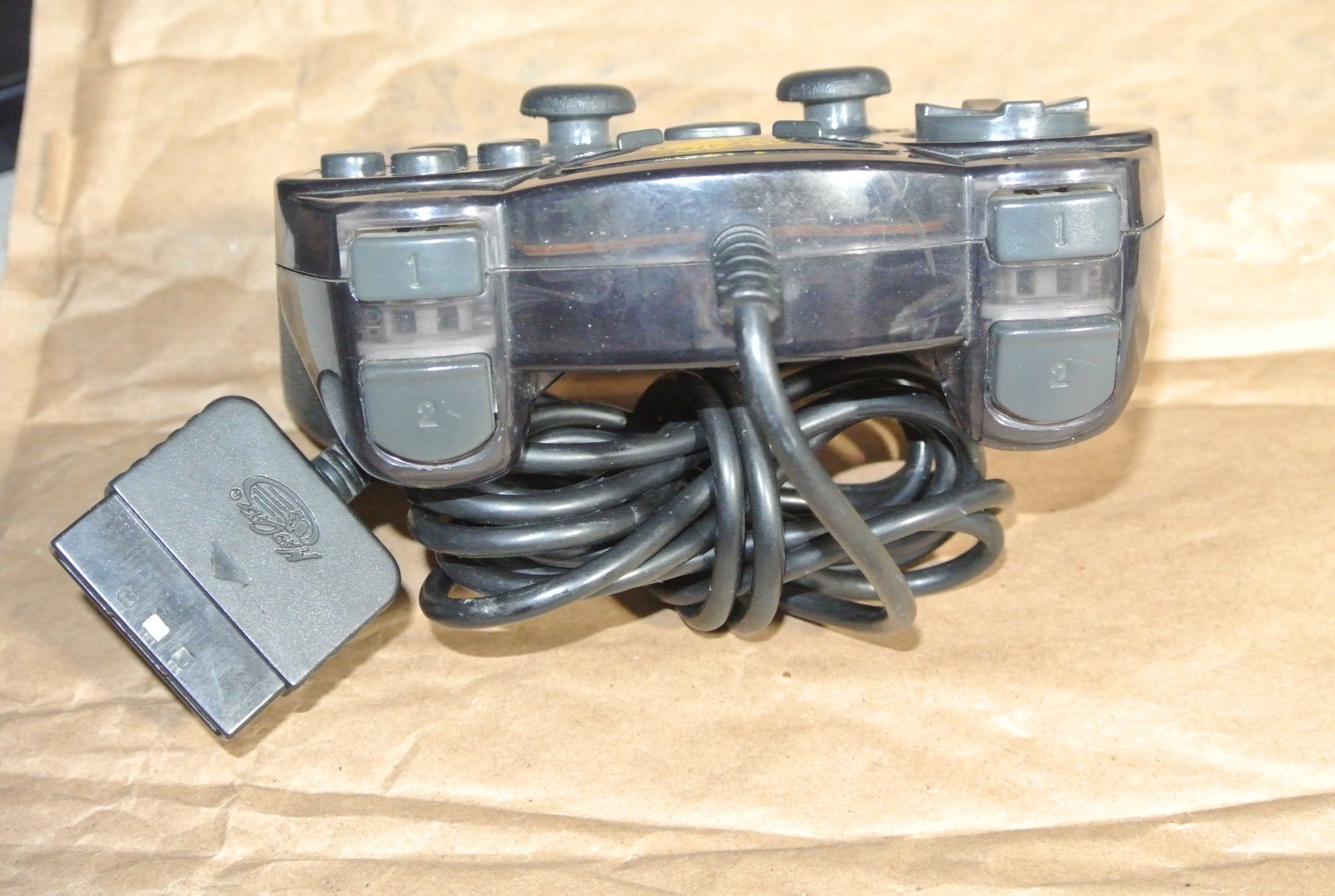 MadCatz Dual Force Sony Playstation 2 PS2 Dual Shock Wired Controller Black