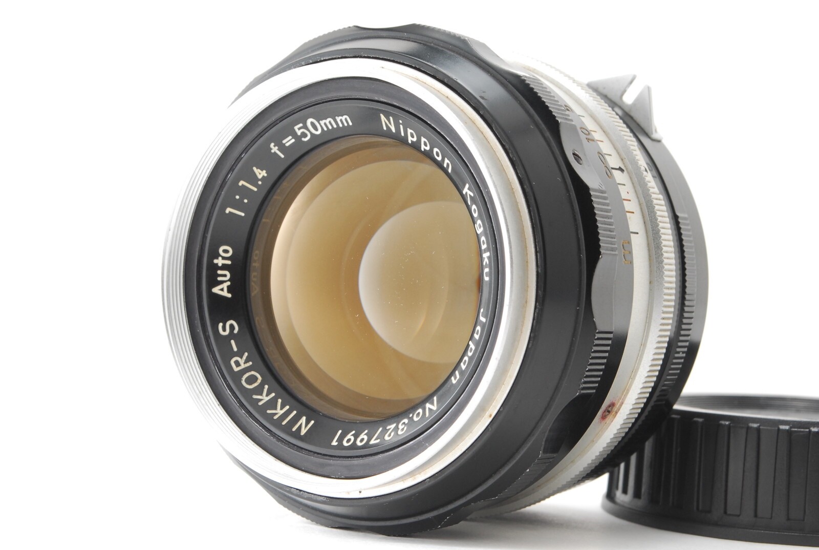 超初期型 Nikkor-S Auto 50mm F1.4 PAT.PEND Early PAT PEND [NEAR MINT] Nippon Kogaku Nikkor-S Auto 50mm