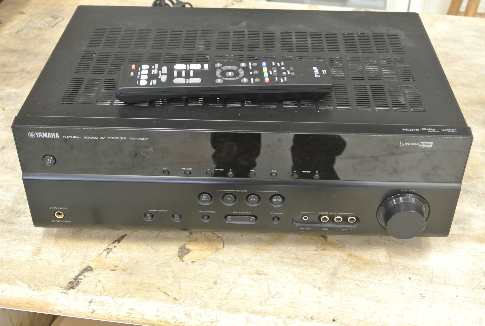 Yamaha RXV367 5.1 Channel AV Receiver