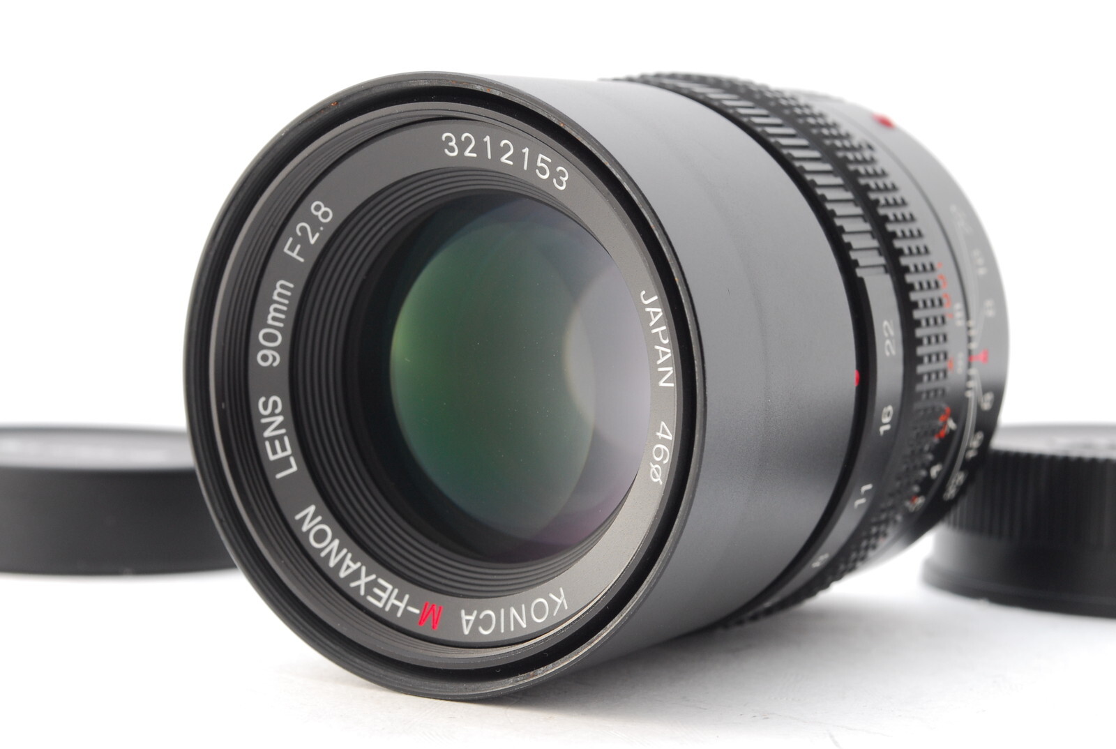 美品　KONICA M-Hexanon 90mm F2.8 箱付き Mint] Konica M Hexanon 90mm f/2.8 oku#00024 | eBay