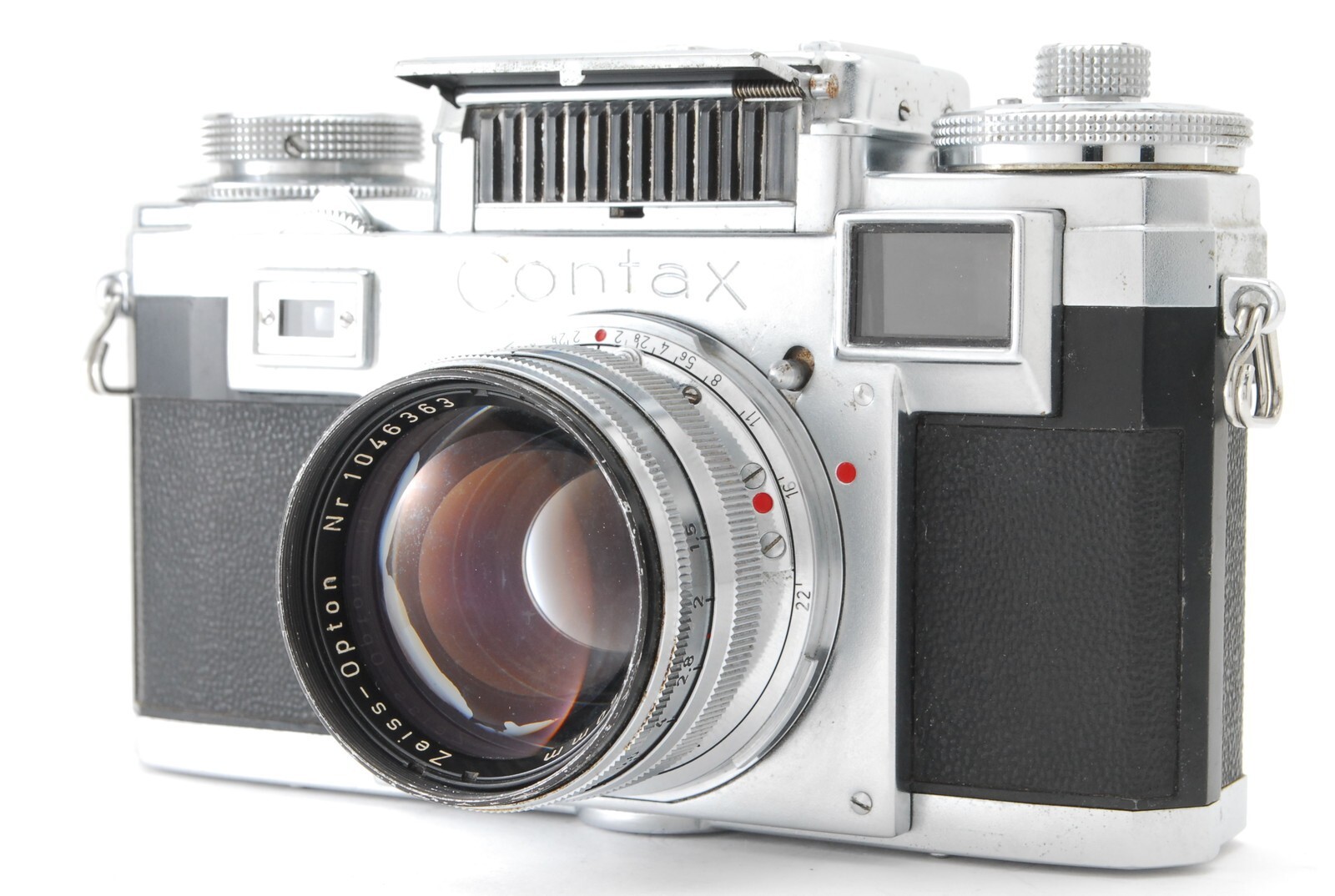 Near Mint Zeiss Ikon Contax IIIa Rangefinder Film Camera w