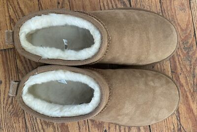 ミドルブーツ UGG Women Boots 1116109 CLASSICULTRAMINIBCDR Brown UGG W Classic Ultra Mini Boot for Women Black Size US 8