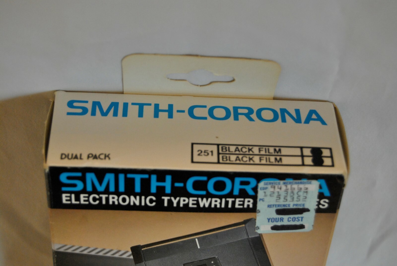 Smith Corona Ribbon Cassettes #251 Black Dual Pack unopened