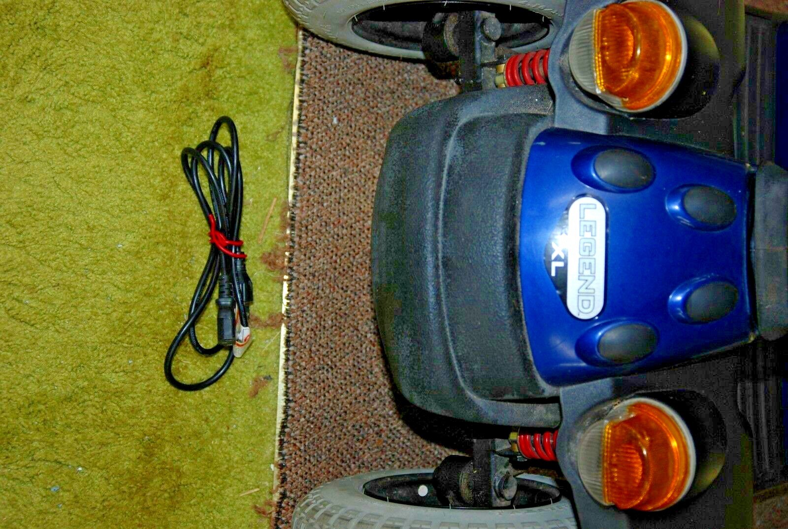 Pride Mobility Legend XL All-Terrain Electric Scooter/ Wheelchair (Blue)