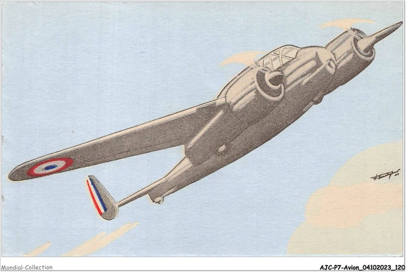 Ajcp7-0685- Avion -  Breguet 690