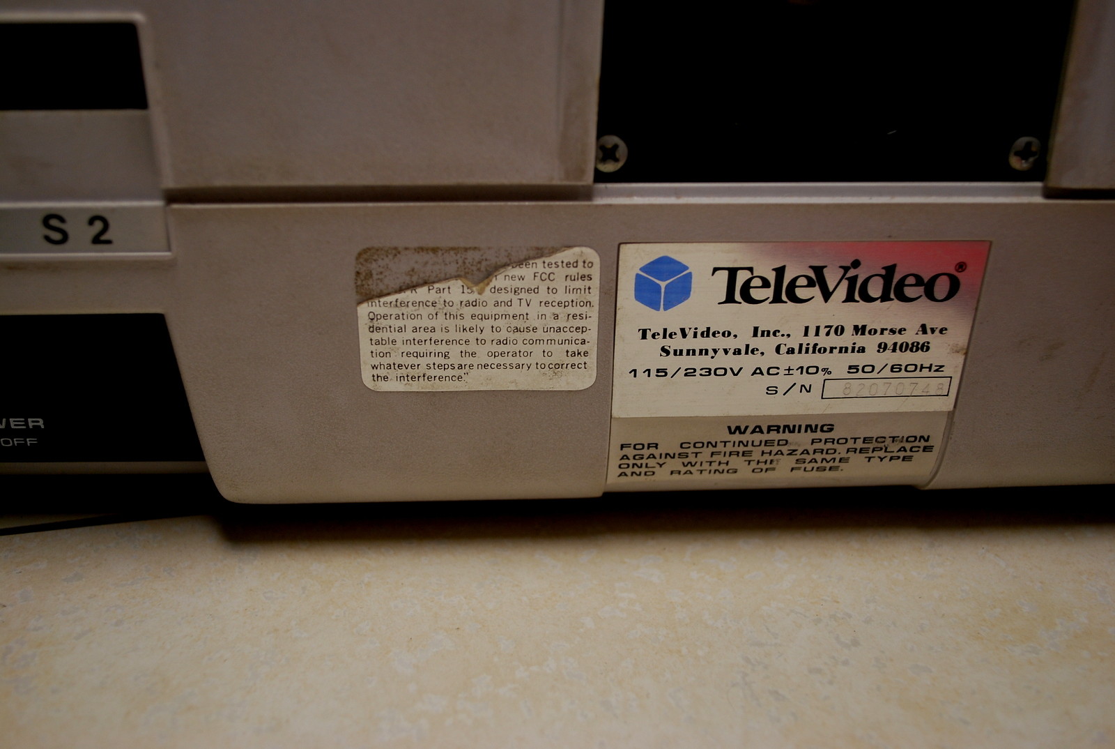 Vintage Televideo 802 Z-80  Computer Great Museum Item