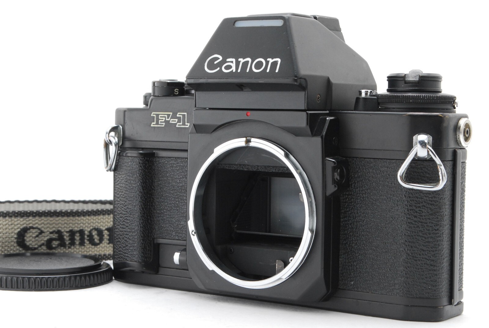 超美品 CANON New F-1 AE Finder FN Super Set READ! [EXC+5 w/strap] Canon NEW F-1 AE Finder 35mm Film