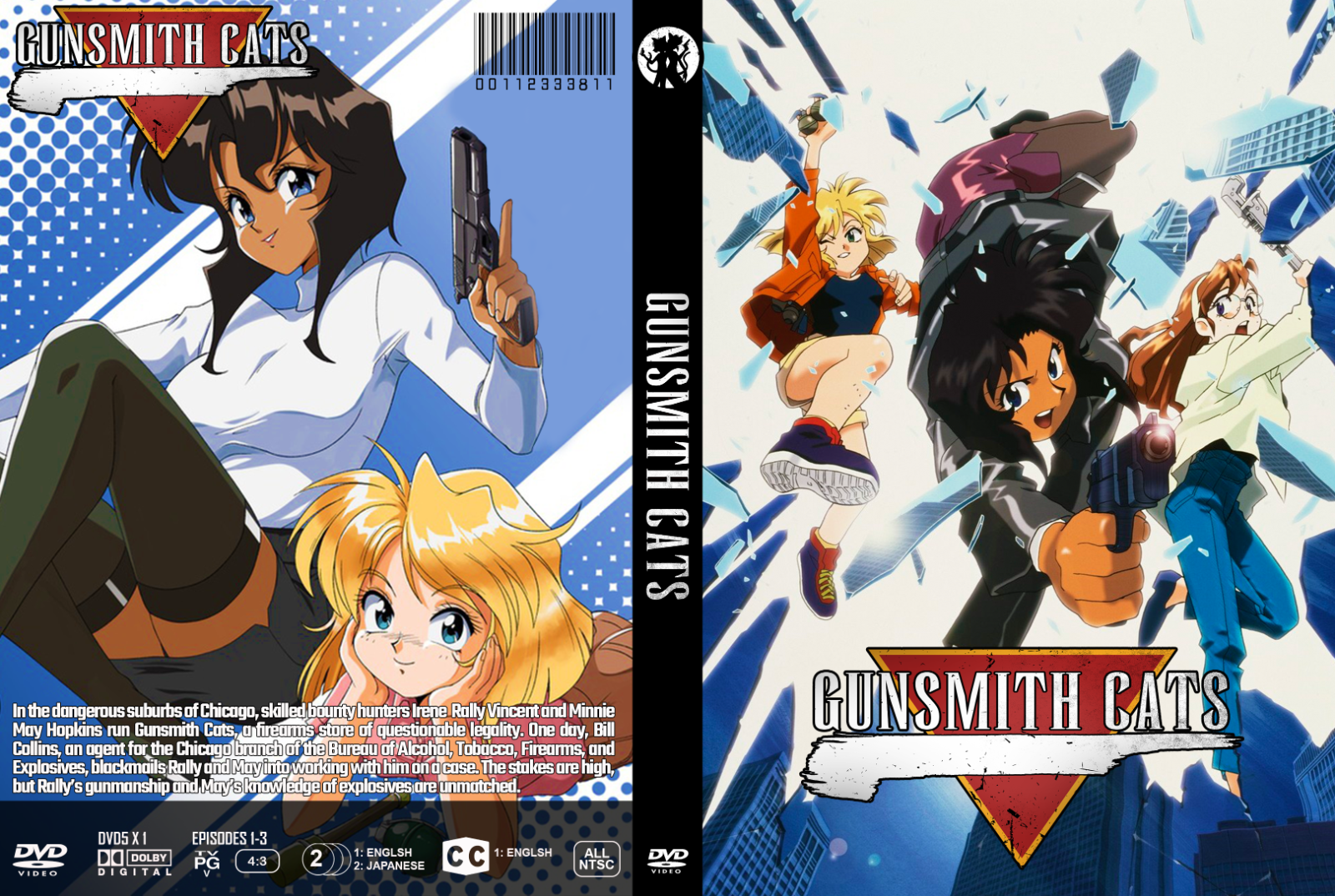 ガンスミスキャッツ DVD 北米版 アニメ　最終値下げ 新品) ガンスミスキャッツ DVD 北米版 アニメ 最終値下げ Gunsmith