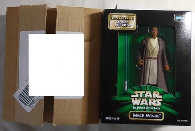 1998 STAR WARS POWER OF THE FORCE Episode I/1 POTF SNEAK PREVIEW MACE WINDU
