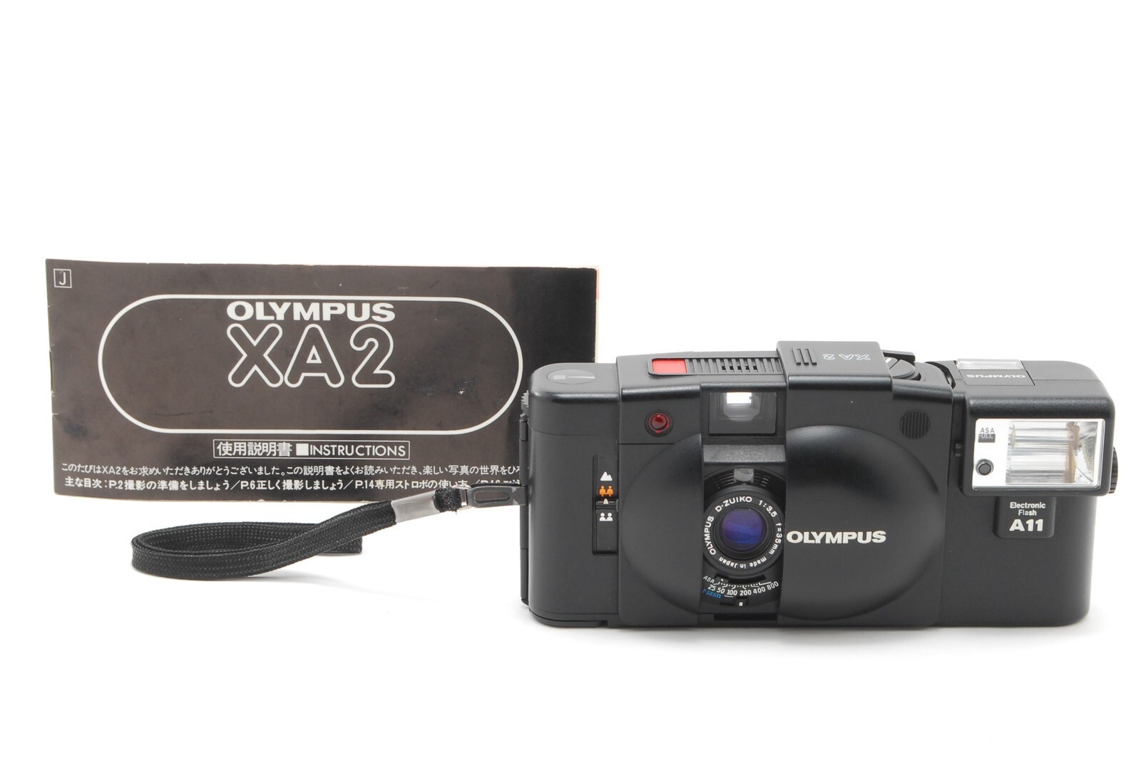 MINT-】Olympus XA2 Point & Shoot 35mm Film Camera A11 Flash