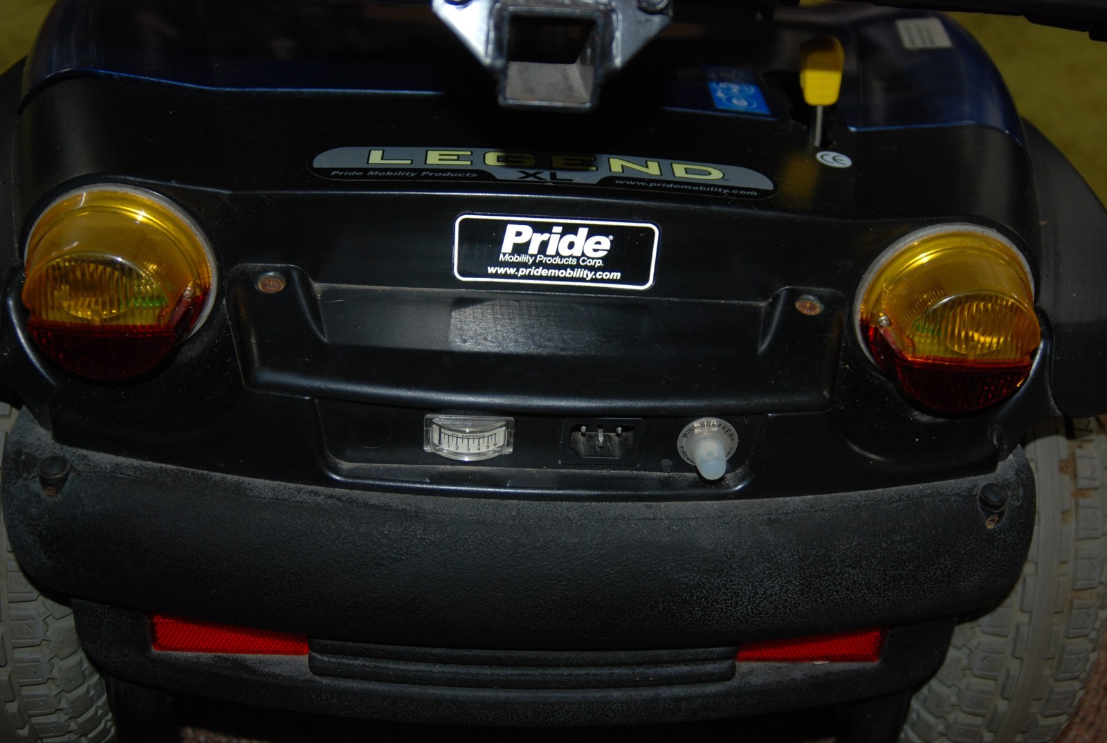 Pride Mobility Legend XL All-Terrain Electric Scooter/ Wheelchair (Blue)