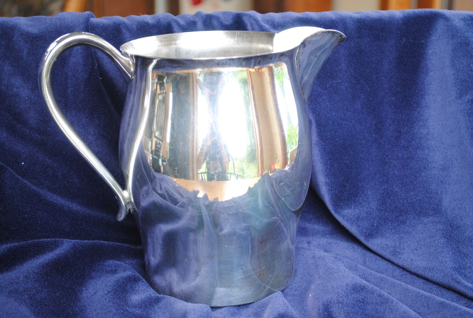 Vintage Revere style F.B. Rogers Co. Taunton, MA. #7503Silverplate water pitcher