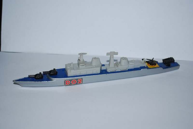 Lesney Matchbox Sea Kings Guided Missile Destroyer K 308 De 1976
