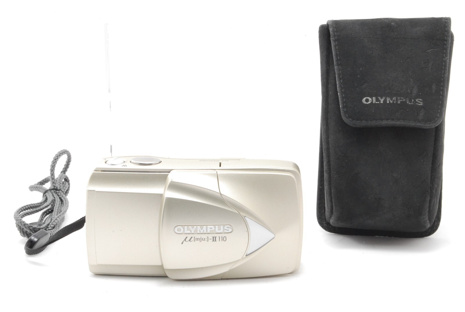 OLYMPUS μ[mju:]-II110 Olympus mju μ II 110 Point & Shoot 35mm Film Camera Gold