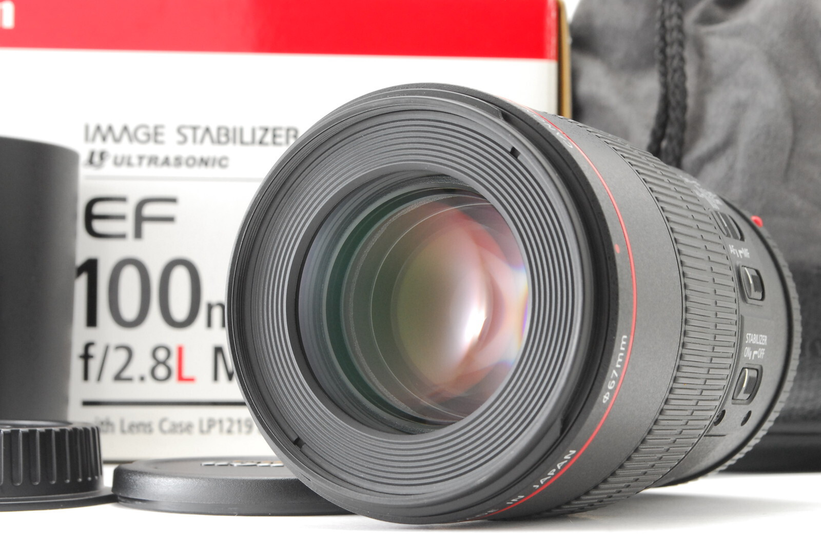 Canon EF 100mm F/2.8 L IS USM Macro Lens 