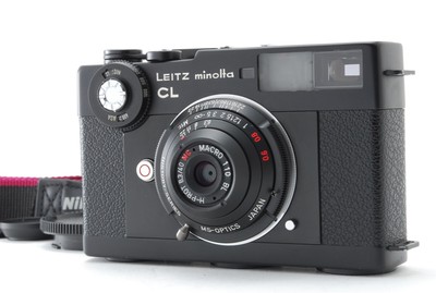 Meter Works [MINT] Leitz Minolta CL MS-Optics H-Prot 40mm f6.3 Film Camera JAPAN
