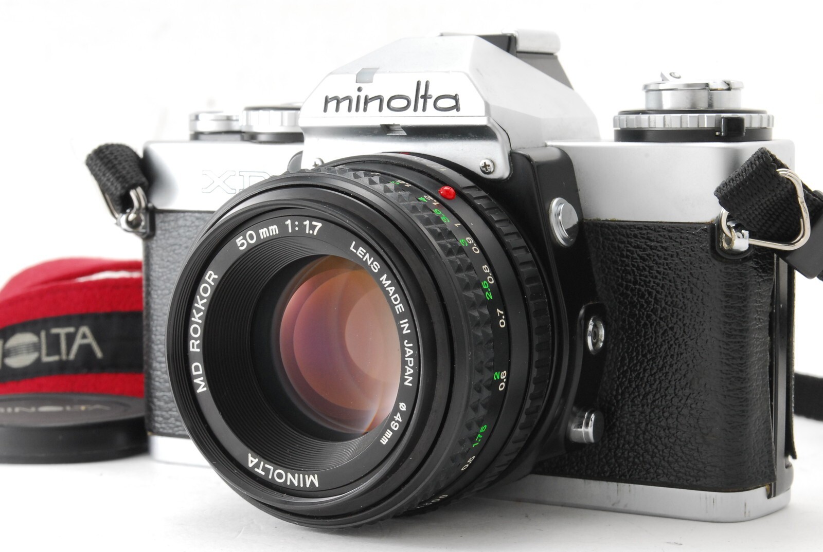 セブンイレブン 冬ギフト 2025 Film 35mm Silver XD Minolta w/strap] EXC+5 Camera Rokkor MD フィルムカメラ