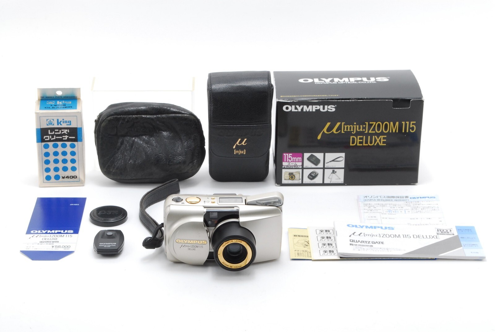 [良品] Olympus mju μ Zoom 115 Deluxe Amazon.com : OLYMPUS Stylus Epic Zoom 115 Deluxe 35mm Camera