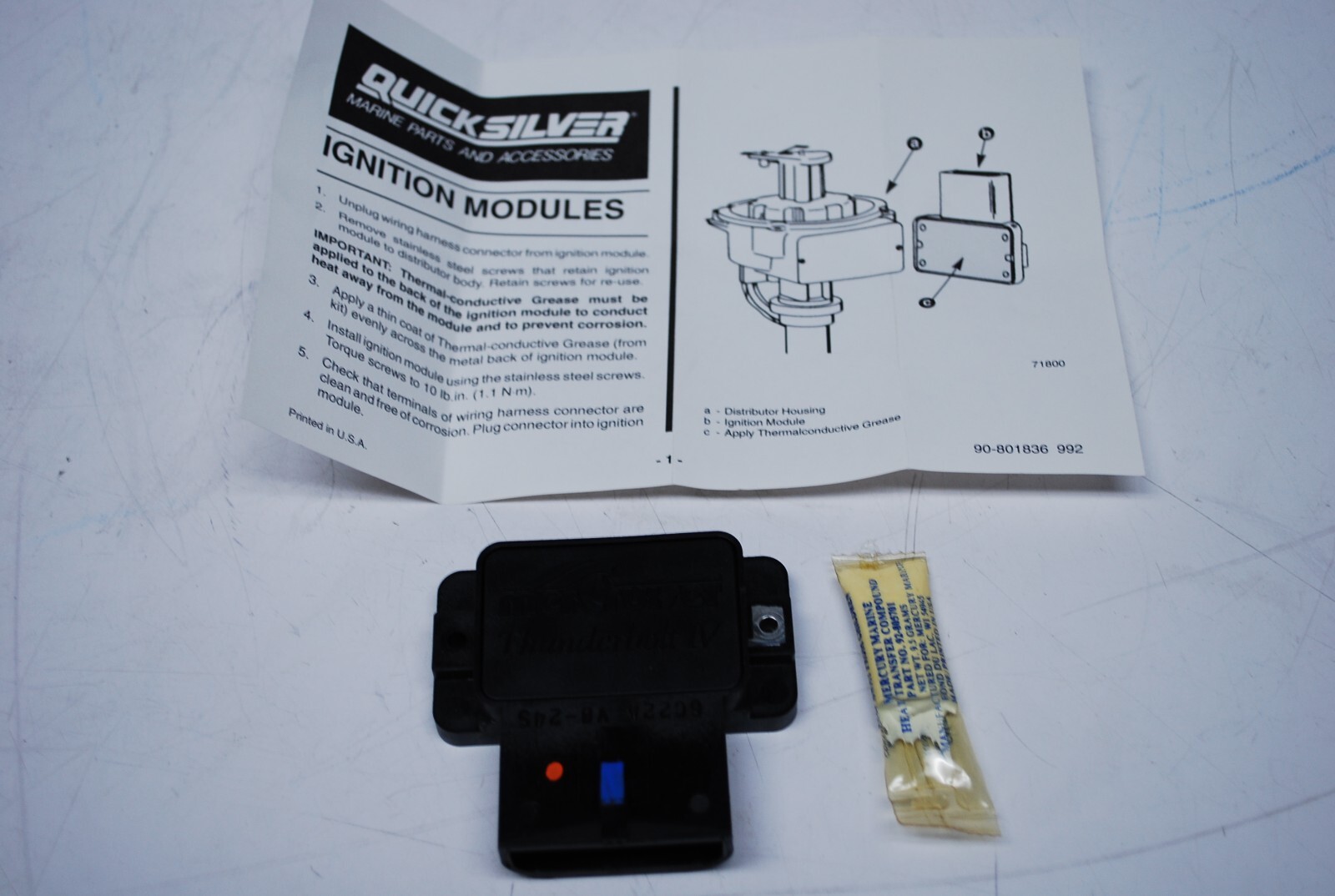 marine MERCRUISER IGNITION MODULE P/N 805361T6 | eBay