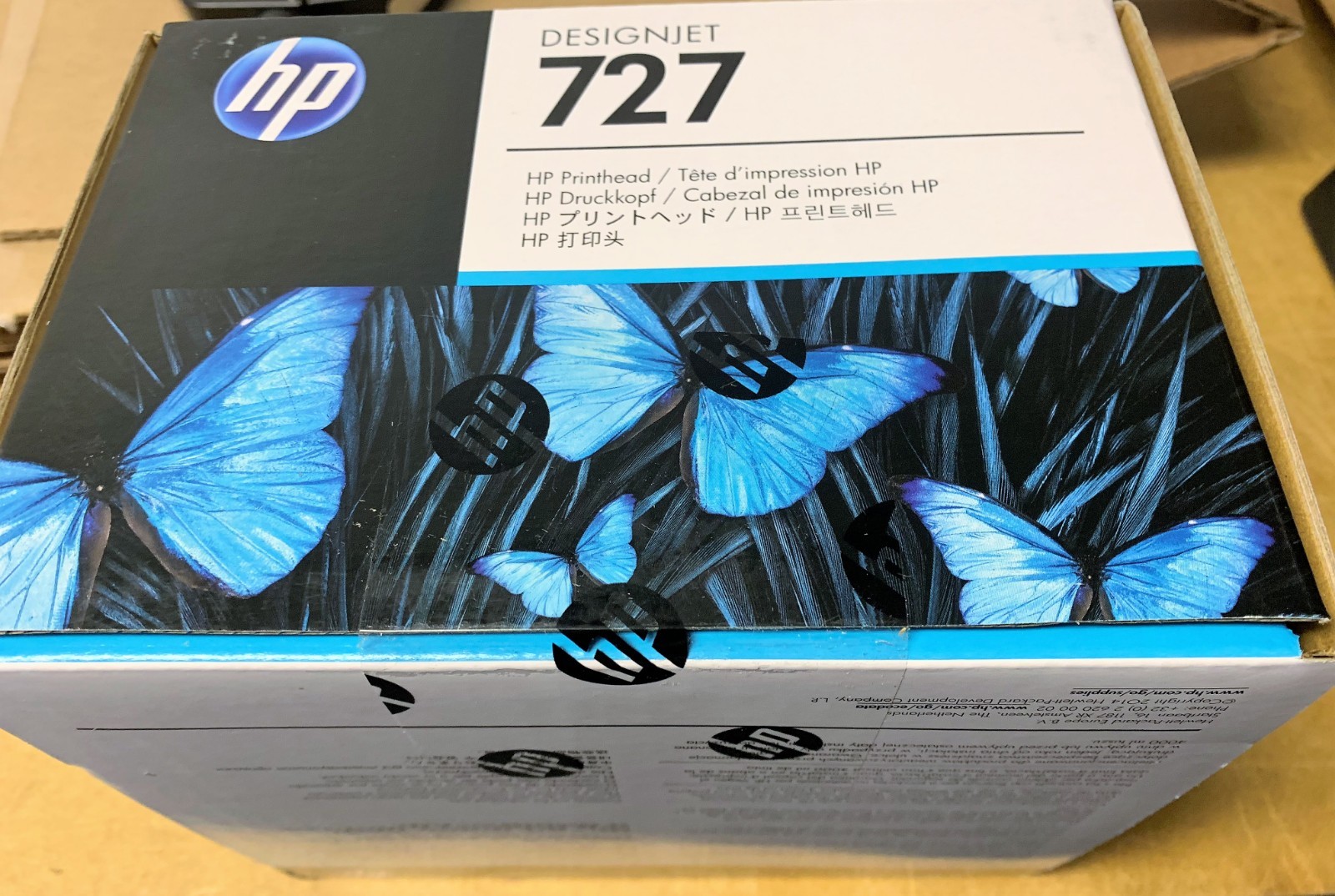 BRAND NEW-SEALED GENUINE HP #727 PRINTHEAD B3P06A DESIGNJET T920 T1500 T2500