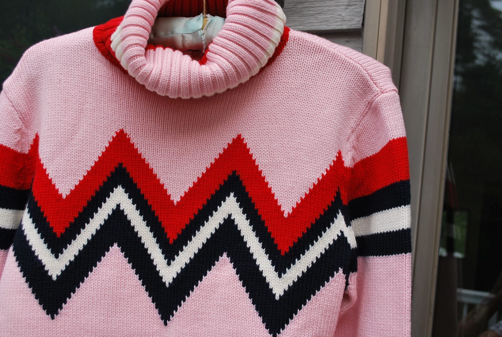 turtleneck ski sweater