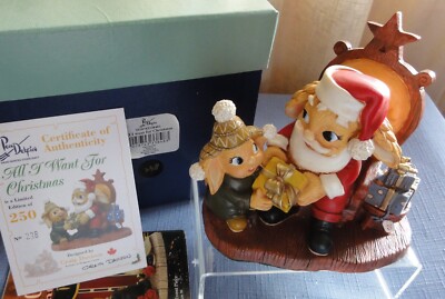 Pendelfin ALL I WANT FOR CHRISTMAS Limited Edition Special colourway
