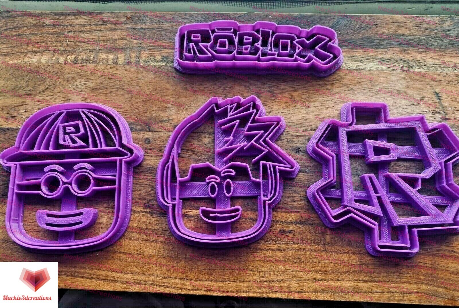 Buy Roblox Cookie Cutters Biscuit Fondant Cutter Embossers - roblox cookie cutter