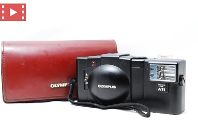 [Near MINT Flash Work] Olympus XA2 35mm Film Camera with A11 Flash Fm From JAPAN