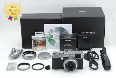 [NEAR MINT in Box] Fujifilm FinePix X Series X100 Digital Camera Silver JAPAN