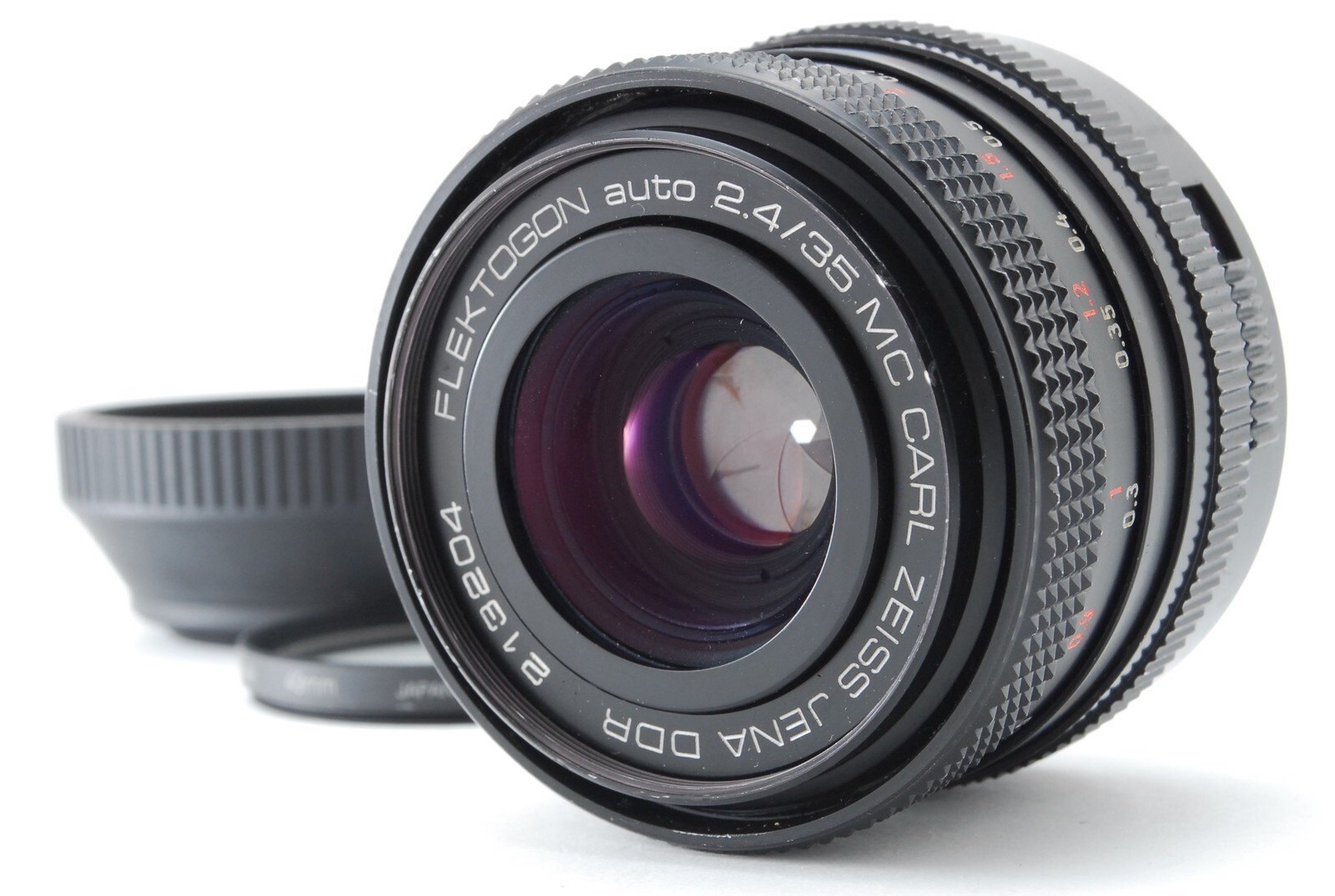 美品CarlZeiss JENA DDR Flectgon f2.4/35mm MINT] Carl Zeiss JENA DDR Flektogon auto 35mm f/2.4 MF Lens