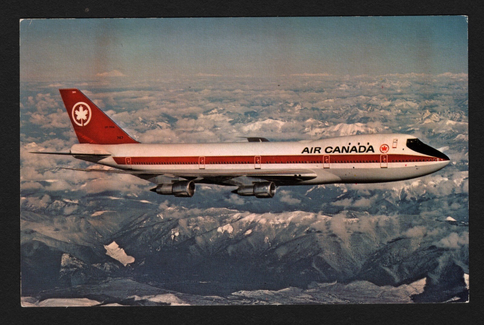 OPC Official Air Canada Airlines PC Boeing 747 Unused 3 1/2