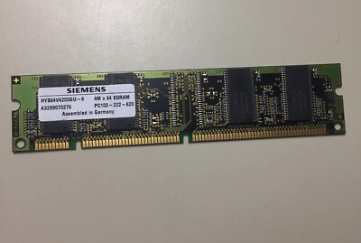 Siemens HYS64V4200GU-8 PC 100 Computer RAM Memory Module