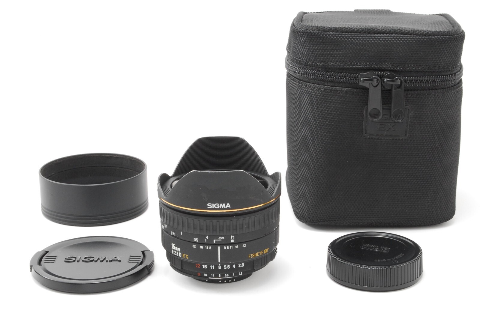SIGMA FISHEYE 180°15mm F2.8 D EX ニコン用 Sigma 15mm f2.8 EX DG Fisheye - Lens – Kamerastore