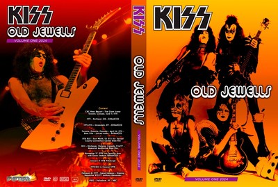 KISS OLD JEWELLS VOL.1 -2024 DVD!! TAYLOR SWIFT ELTON JOHN DUA LIPA OZZY