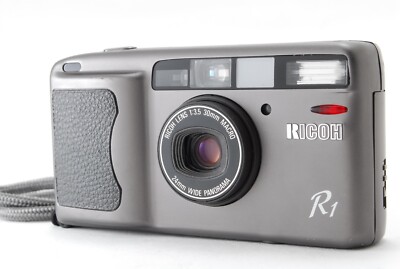 READ [Near Mint/Strap] Ricoh R1 Gray Point & Shoot 35mm Film Camera JAPAN