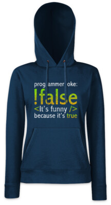 Programmer Joke Damen Hoodie Sweatshirt Computer Science Scientist Fun Nerd Geek