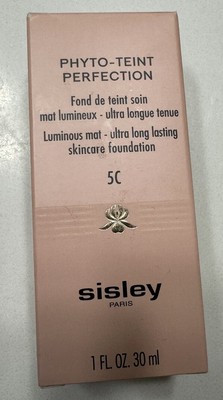 NEW! Sisley Paris Phyto-Teint Perfection Foundation 5C Golden
