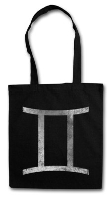 ZODIAC SIGN GEMINI SHOPPER SHOPPING BAG Star Sign astrology horoscope Sign
