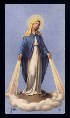 santino-holy card""ediz. FB serie GERFFERT n.5 MARIA IMMACOLATA
