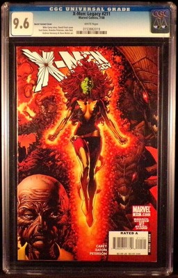 X-MEN LEGACY #211 CGC 9.6 DAVID FINCH SECRET VARIANT PHOENIX JEAN GREY WOLVERINE
