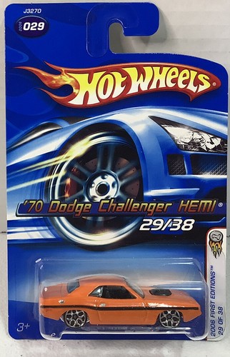 Hot Wheels '70 Dodge Challenger Hemi #29/38 HW First Edition