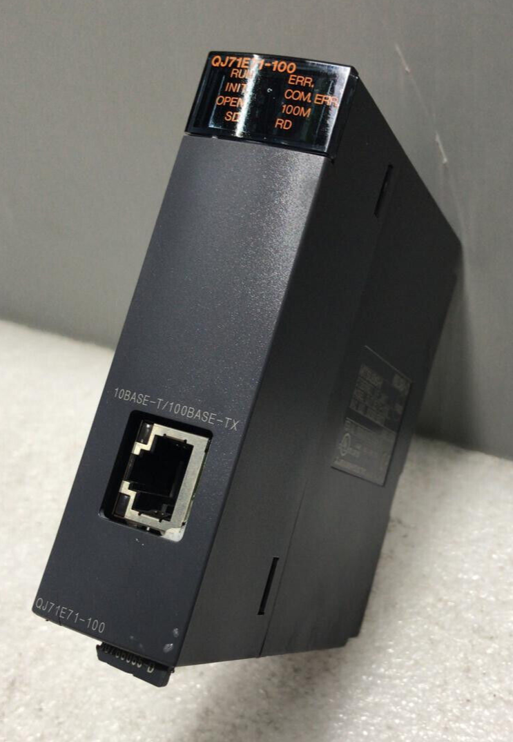 ✓ MITSUBISHI ETHERNET INTERFACE MODULE QJ71E71-100 | eBay ✓ MITSUBISHI ETHERNET INTERFACE MODULE QJ71E71-100 | eBay